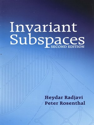 cover image of Invariant Subspaces